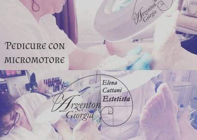 Pedicure con Micromotore